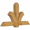 Ekena Millwork Redmond Rough Sawn Timber Gable Bracket, Western Red Cedar, 60"W x 35"H x 6"D x 6"F, 14/12 Pitch GBW060X35X0606RED00RWR - alternate 2